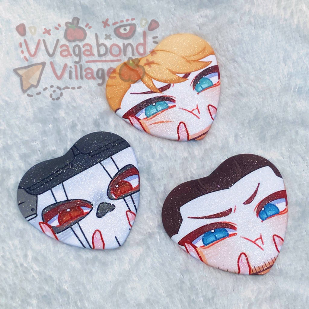 Call of Duty Heart-Shaped Pins (Pre-Order)