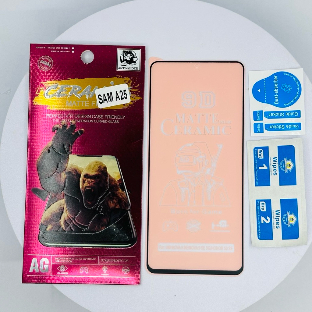 ฟีล์มเชรามิก(แบบด้าน)ใช้สำหรับReadme/Xiaomi/Redmi pocoX3 pocoF3 A2plus C2 C3 C11 C12 C13 5 C17 C21 C