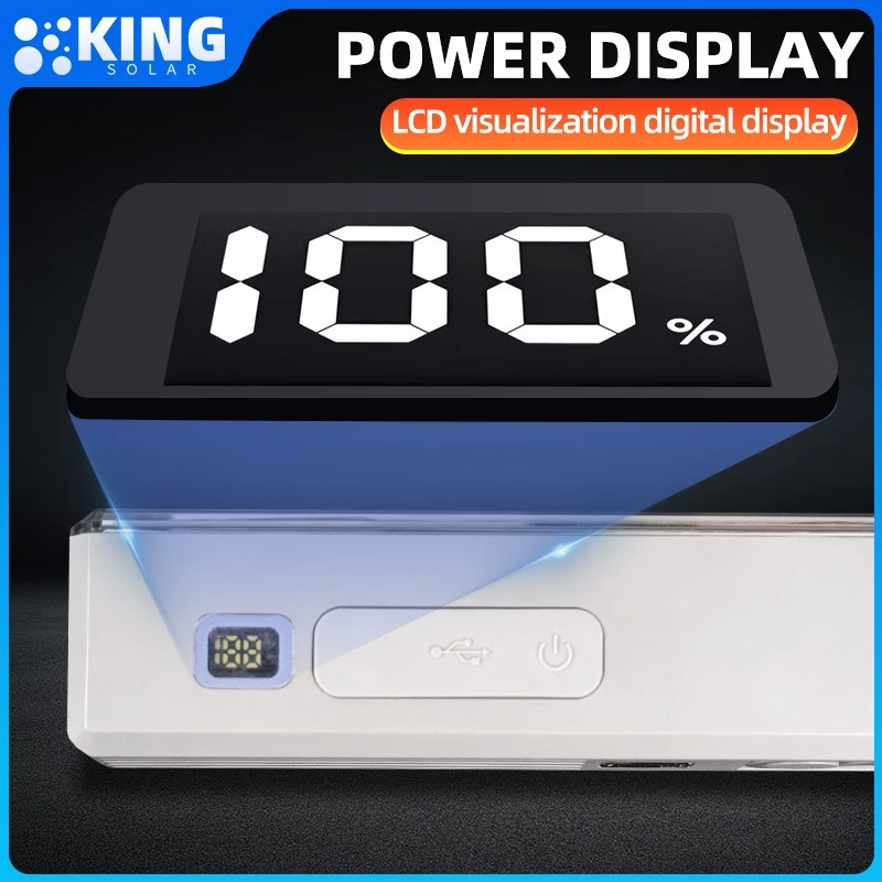 KING ไฟแคมป์ปิ้ง 7500mAh ไฟเต้นท์ ไฟอัจฉริยะ โคมไฟเต้นท์ แสง LED ปรับระดับได้ ไฟเดินป่า light camping ไฟฉุกเฉิน led น้ำห thumbnail 9