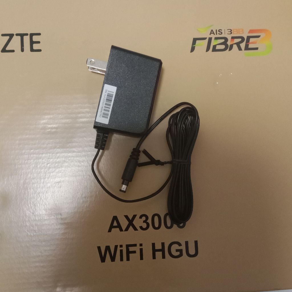 Adapter Router ZTE รุ่น F6107A อะแดปเตอร์เราท์เตอร์ ZTEตรงรุ่น