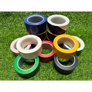 (พร้อมส่ง!) เทปตีเส้น เทปPVC เทปติดพื้น 10สี ยาว 33 เมตร สีสด ไม่ทิ้งคราบกาว PVC Floor Masking Tape