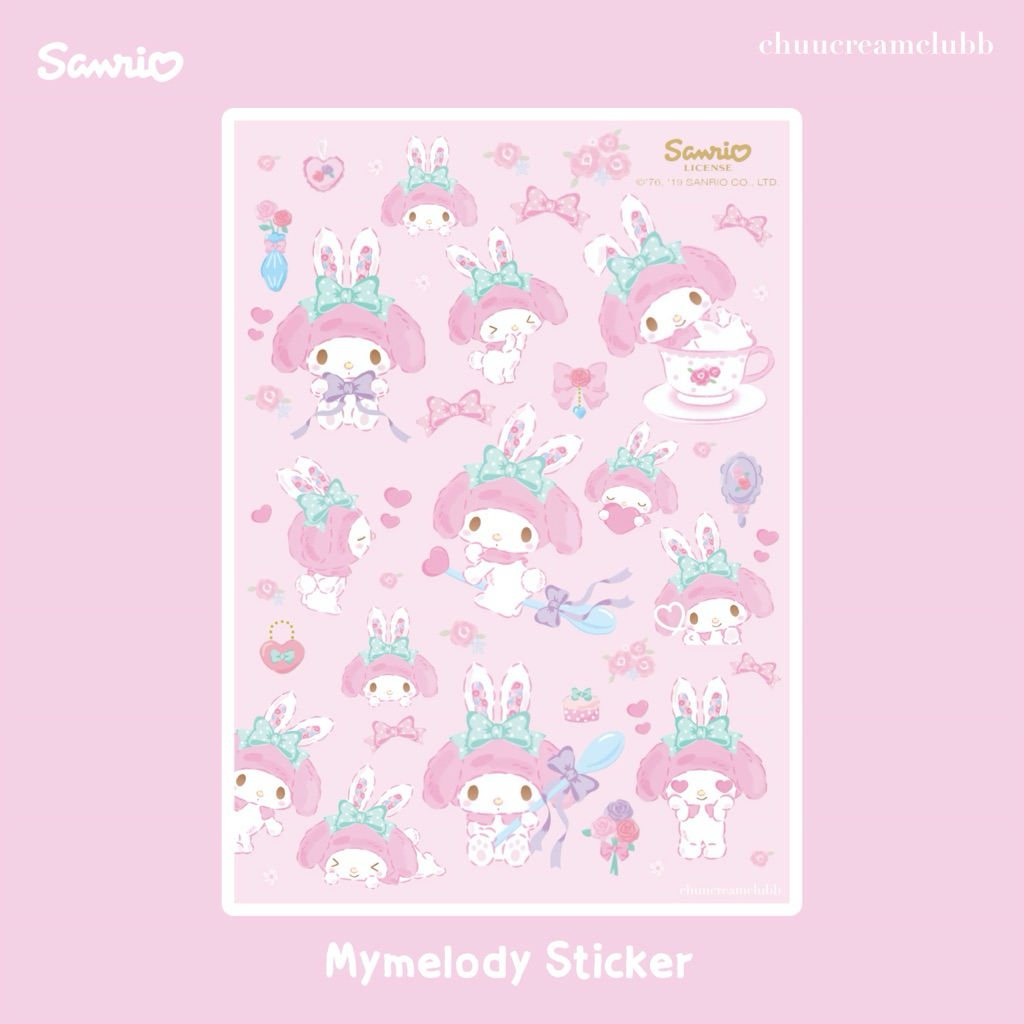 my melody sticker สติ๊กเกอร์มายเมโลดี้