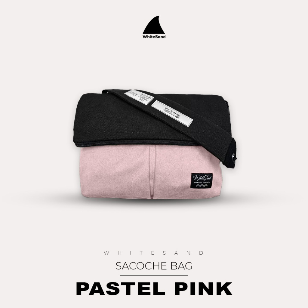 WhiteSand Sacoche Bag | กระเป๋าสะพายข้างสี Black