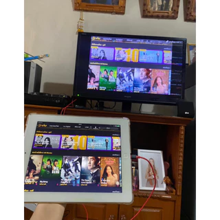 สายต่อไอโฟนไอแพดขึ้นทีวี HDTV For Iphone Ipad Ios 1080P สายต่อมือถือเข้าทีวี TVแสดงภาพจากมือถือขึ้นหน้าจอทีวี