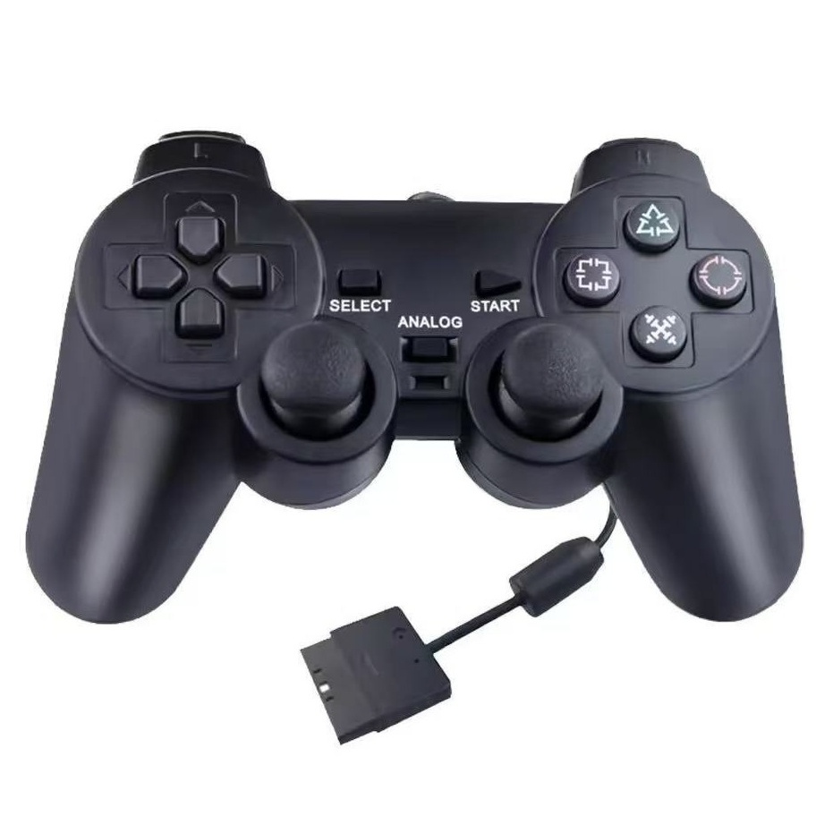 JOY เกมแพดเชื่อมต่อ มีสาย สําหรับจอยเกม PS2 PSX Joy  PSone Joypad