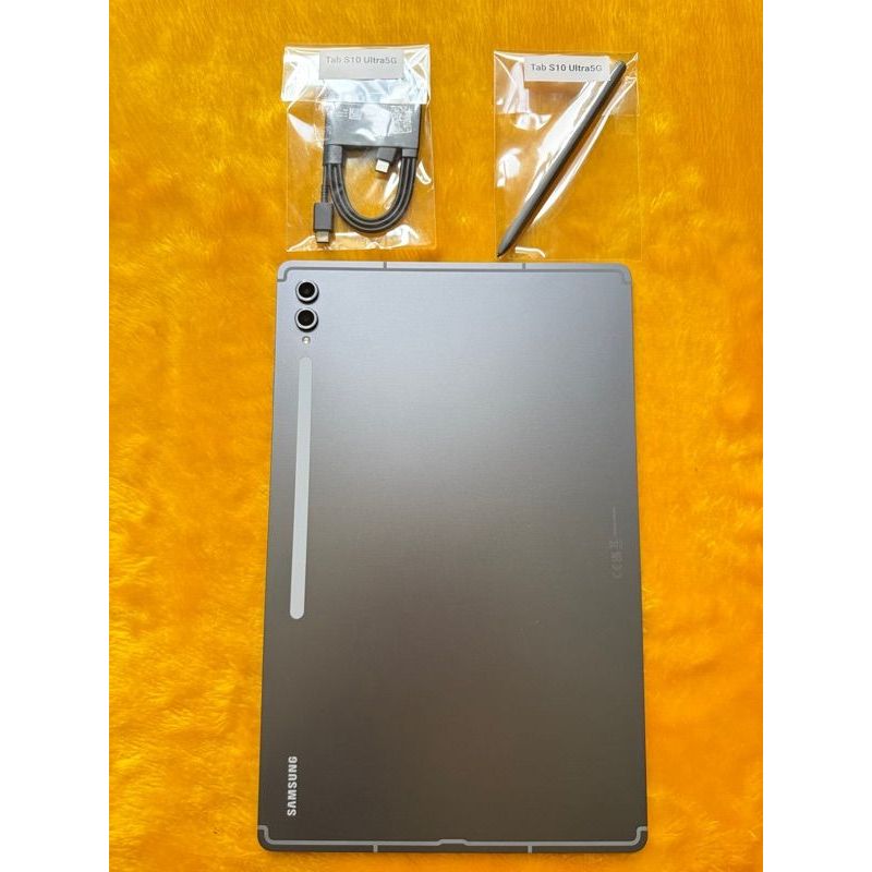 Samsung Tab S10 Ultra5G:มือสองแต่จะได้เครื่องตัวนี้ไปเหมือนได้ของใหม่เลย  22000 -รองรับ5G. -เป็นรุ่น