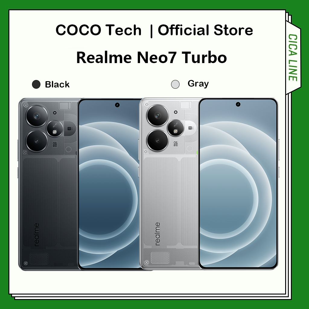 Realme Neo7 Turbo Mediatek Dimensity 9400e 6.8" 144Hz 1.5K แบตเตอรี่ 7200mAh 100W IP69&IP68&IP66