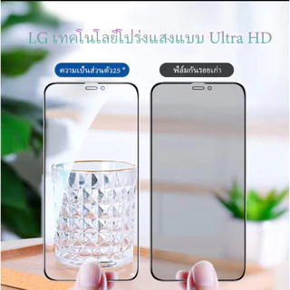 ฟิล์มกระจก กันมอง กันเสือก เต็มจอ สำหรับ iPhone 17e 16e 16/15/14 Pro Max 13 Pro Max 12 SE 6 6S 7 8 Plus X XR XS 11 011