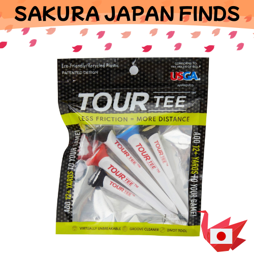 Tour Tee COMBO Golf Tee  Mix 5pcs T490-990 [ Direct from Japan ]