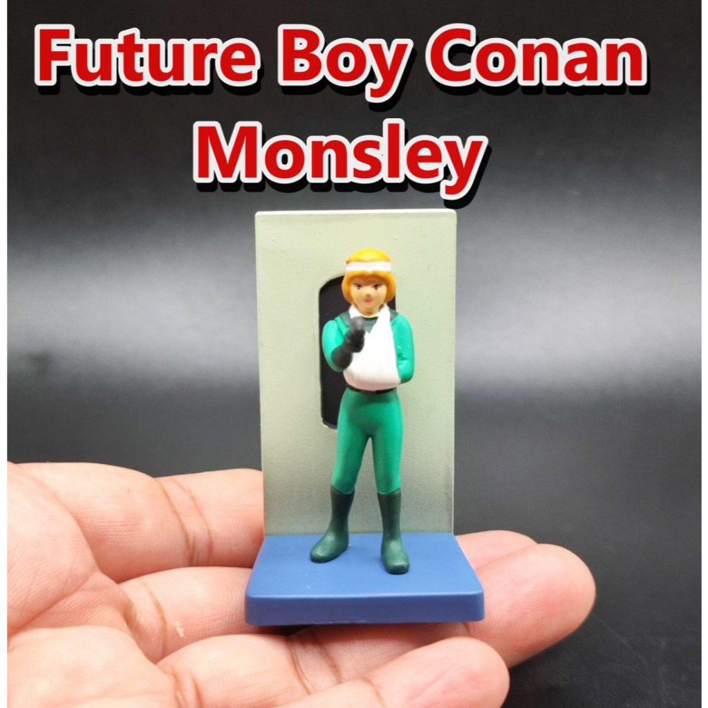 Monsley ทหารหญิ่ง โคนันเจ้าหนูล้ำยุค Future Boy Conan mini Figure Nippon Animation co. ltd japan Ani