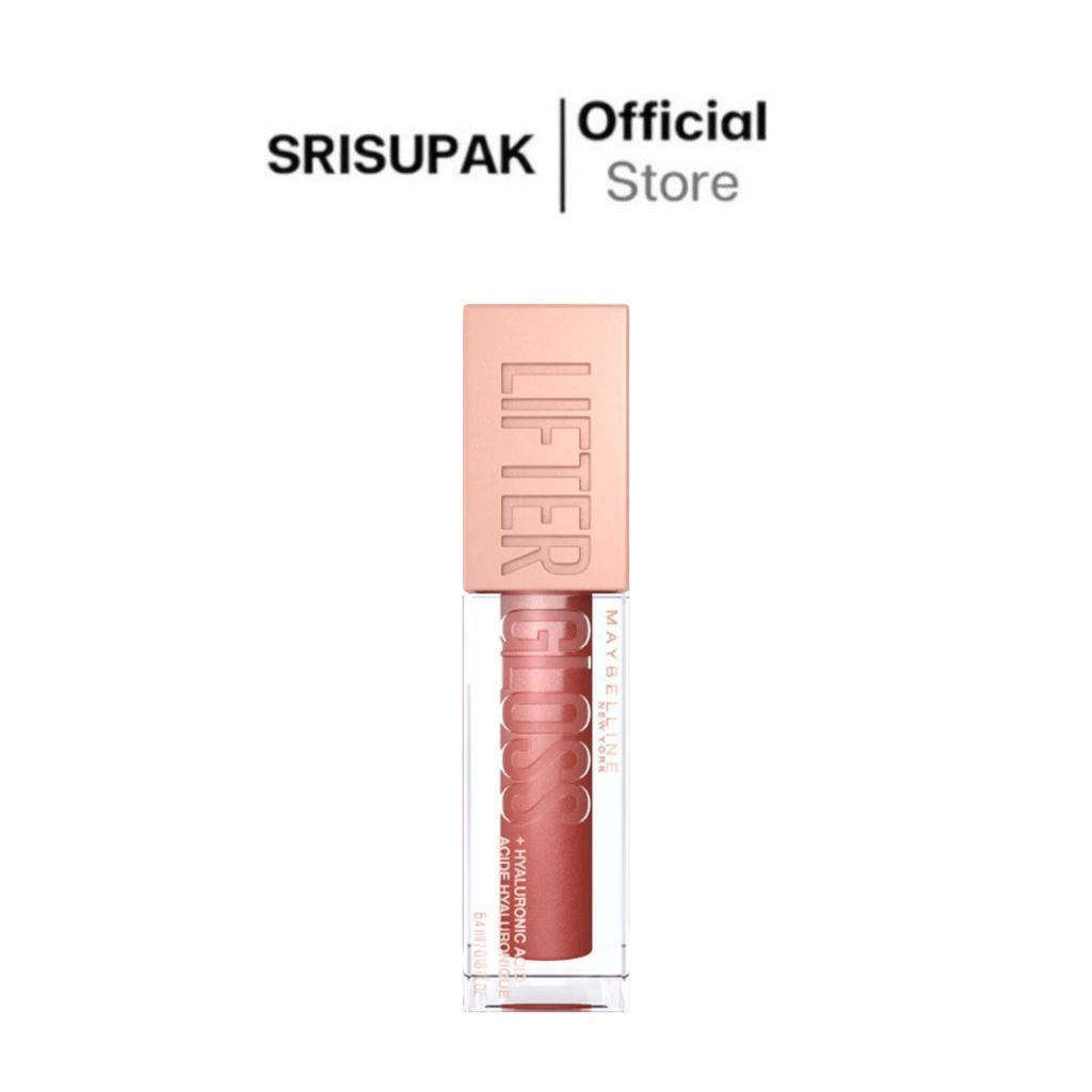 MAYBELLINE LIFTER GLOSS เมย์เบลลีน ลิฟเตอร์ กลอส ลิปกลอสไฮยา ปากอิ่มฟู ฉ่ำวาว 5.4 มล.