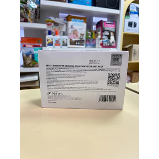 PETKIT EVERSWEET MAX Filter แผ่นกรอง ไส้กรองสำหรับน้ำพุสัตว์เลี้ยงรุ่นใหม่แบบ RECT น้ำสะอาดกว่าเดิม