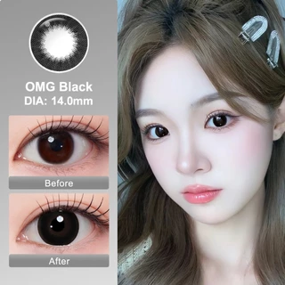 Magister & Realcon [ซื้อ 1 แถม 2] Magister คอนแทคเลนส์ Mini Brown 14mm อนแทคเลนส์สายตาสั้น คอนแทคเลนส์สี คอนแทคเลนส์แก้