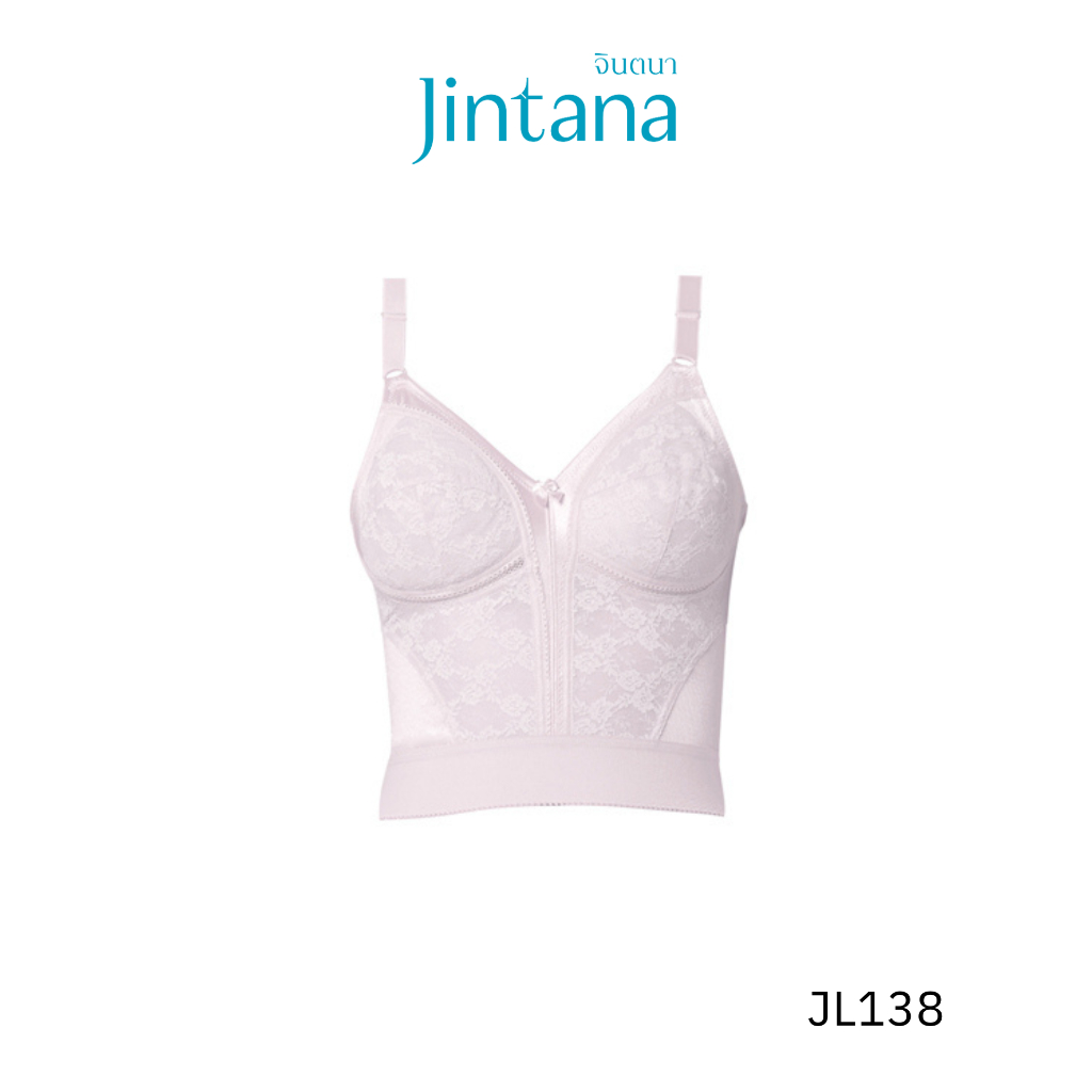 Jintana เสื้อชั้นในกระชับสัดส่วน รุ่น Basic รหัส JL138 สีชมพู เสื้อในเต็มตัว กระชับ เก็บเนื้อส่วนเกิน
