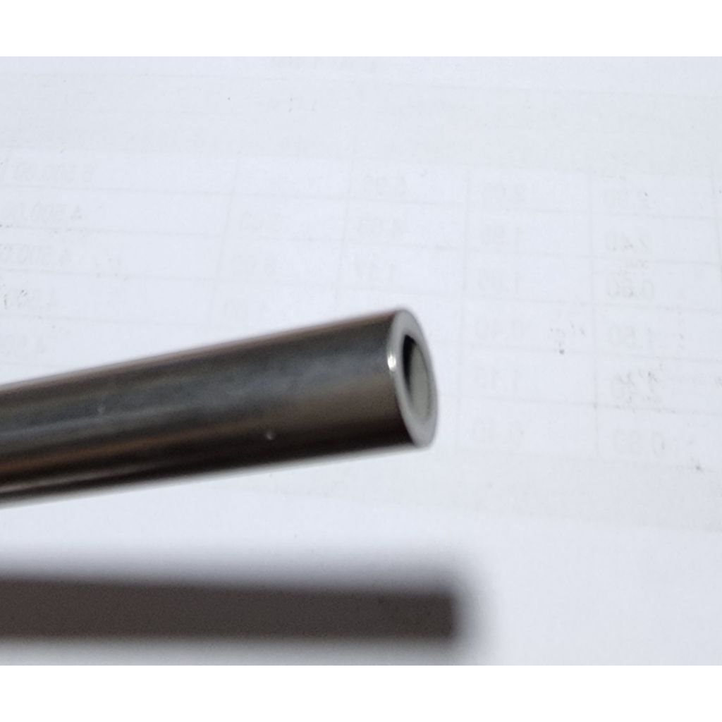 ท่อแสตนเลสทำเกลียวนอกด้านเดียว ขนาด 1 หุน ยาว 10 ซม. โตนอก~10.0 มิล รูใน~5.0-7.3 มิล ใช้เป็นข้อต่อท่อประปา - รูปที่ 4