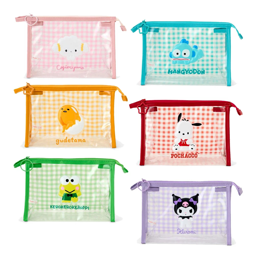 กระเป๋าใส clear pouch mx sanrio ประมาณ. กว้าง 22 x ลึก 10 x สูง 15 ซม.