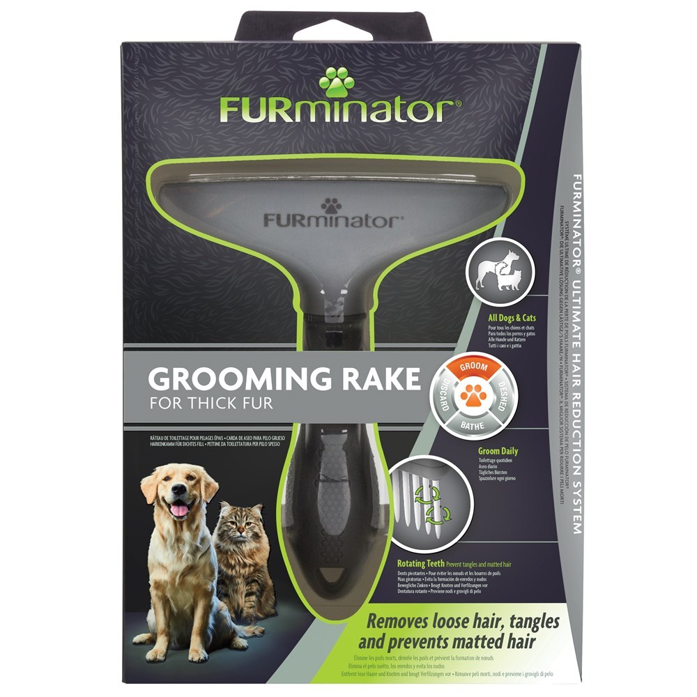 FURminator RAKE หวีคราด ตกแต่งขนสุนัข สำหรับสุนัขขนยาว รุ่นใหม่