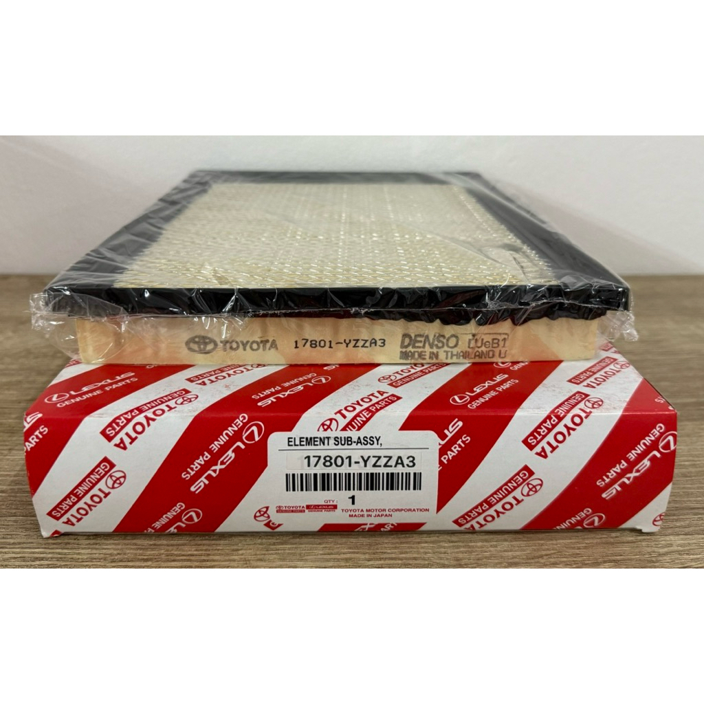 กรองอากาศ TOYOTA FORTUNER, REVO 2015-2023 และ INNOVA 2.4-2.8 crysta ปี 2017-2022 (17801-YZZA3)