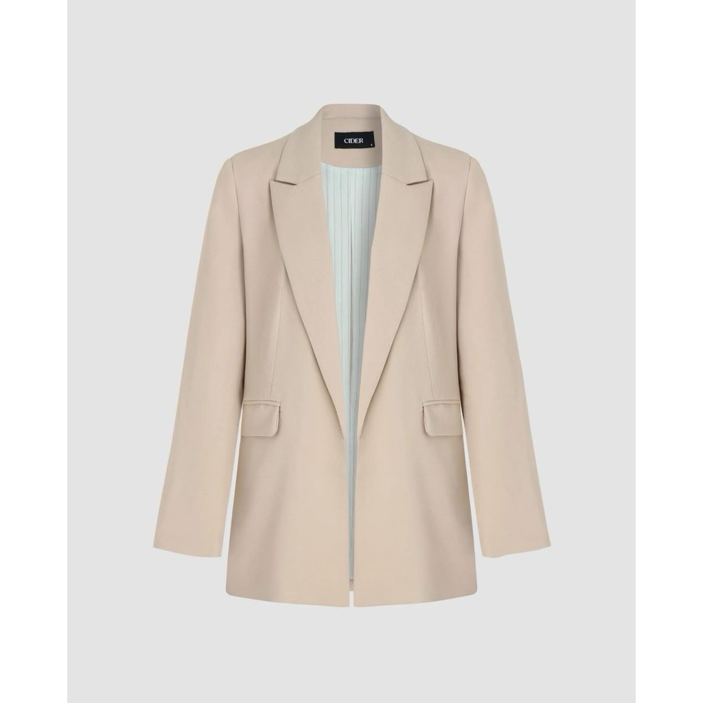cider เสื้อสูทสีครีม