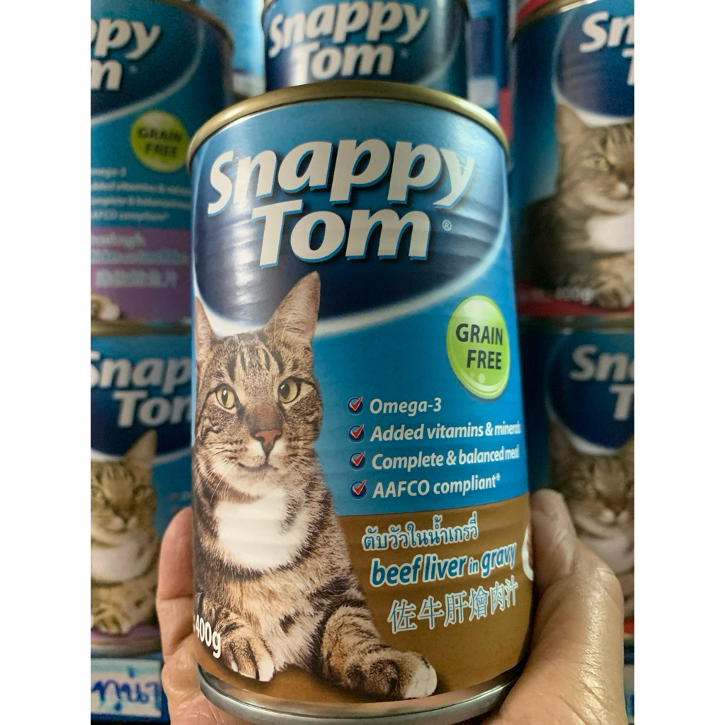 Snappy Tom สแนปปี้ทอม ขนาด400กรัม มีหลายรสชาติ