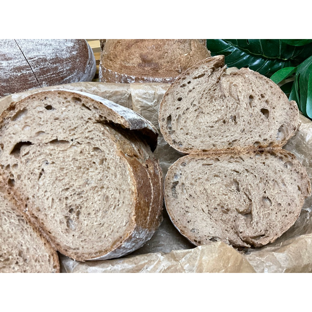 Sourdough Whole Wheat/ Rye Bread ซาวโดว์  ขนมปังเปลือกแข็ง เหนียวนุ่ม ไม่กระด้าง อบใหม่ๆ ทุกออเดอร์ ราคา ถูกที่สุด ดีลบีเคเค แกลเลอรีภาพที่ 8