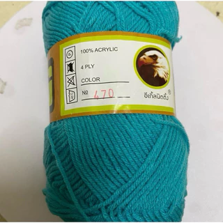ไหมพรมอีเกิ้ล ไหมพรม Egle น้ำหนัก 100 กรัม ไหมพรมตรานกอินทรีย์ ไหมพรม 4 Ply 100 กรัม