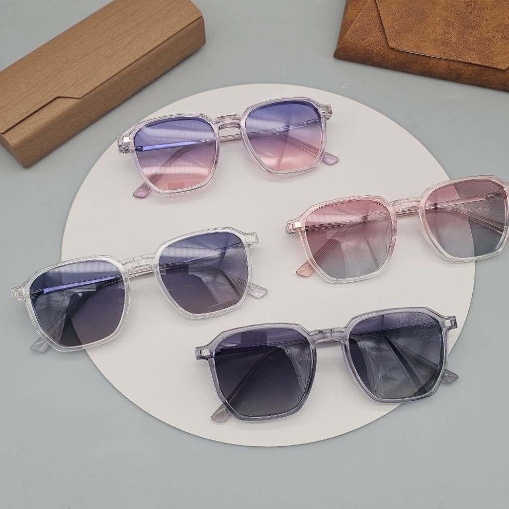 KT2แว่นคลิปออนกันแดดทูโทน