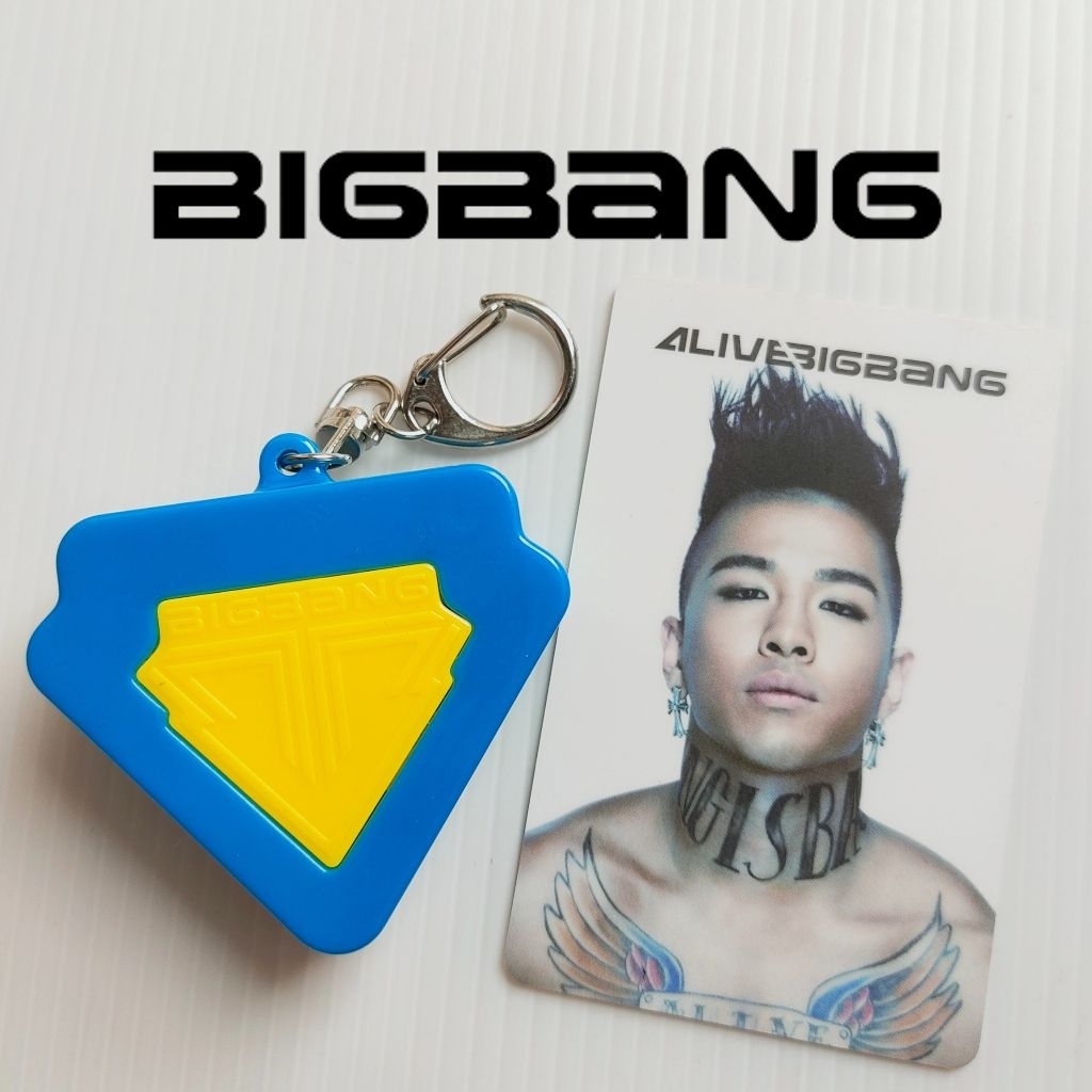 พวงกุญแจมีเสียง / การ์ด Alive BIGBANG album บิ๊กแบง แทยัง Taeyang YG Entertainment ศิลปินบอยแบนเกาหล