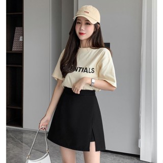 TEYกระโปรงกางเกง ขาสั้น กระโปรงทำงาน มีพร้อมส่ง