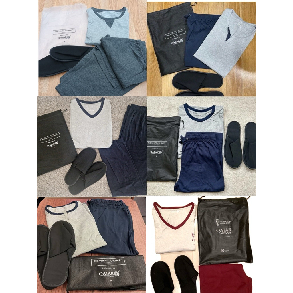 Qatar Airways Business Class Pyjamas