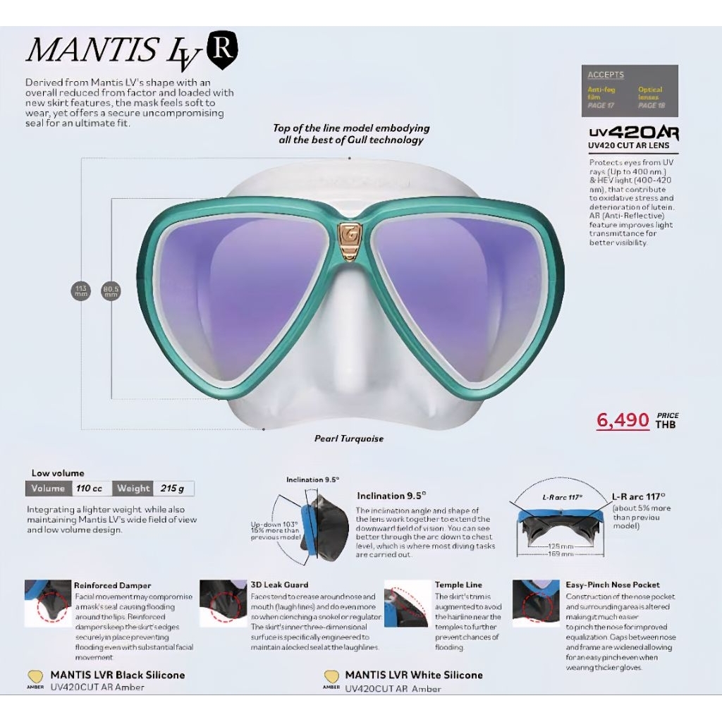 Gull Mantis LVR (เช็คสีก่อนสั่งนะคะ)
