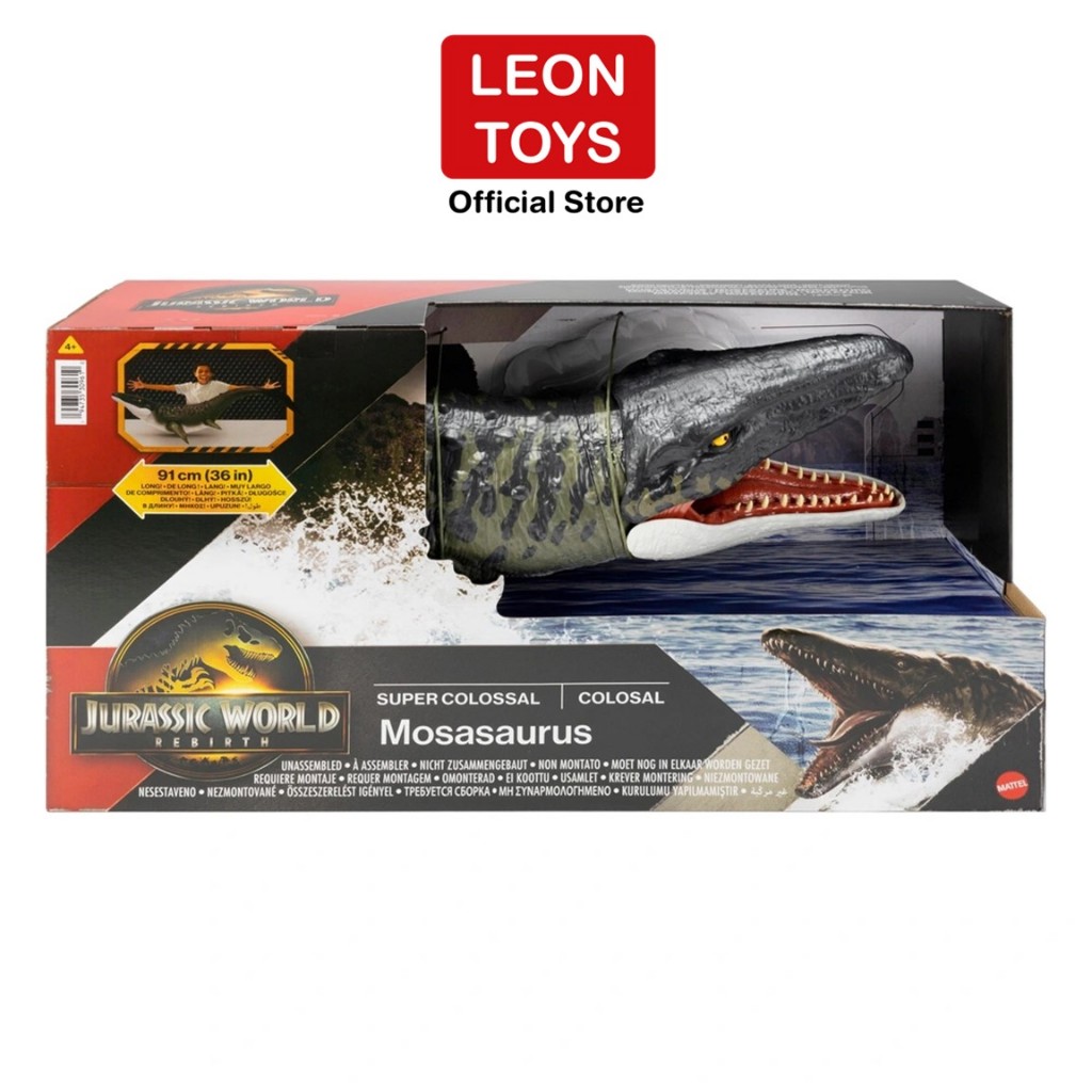 Jurassic World Rebirth Super Colossal Mosasaurus