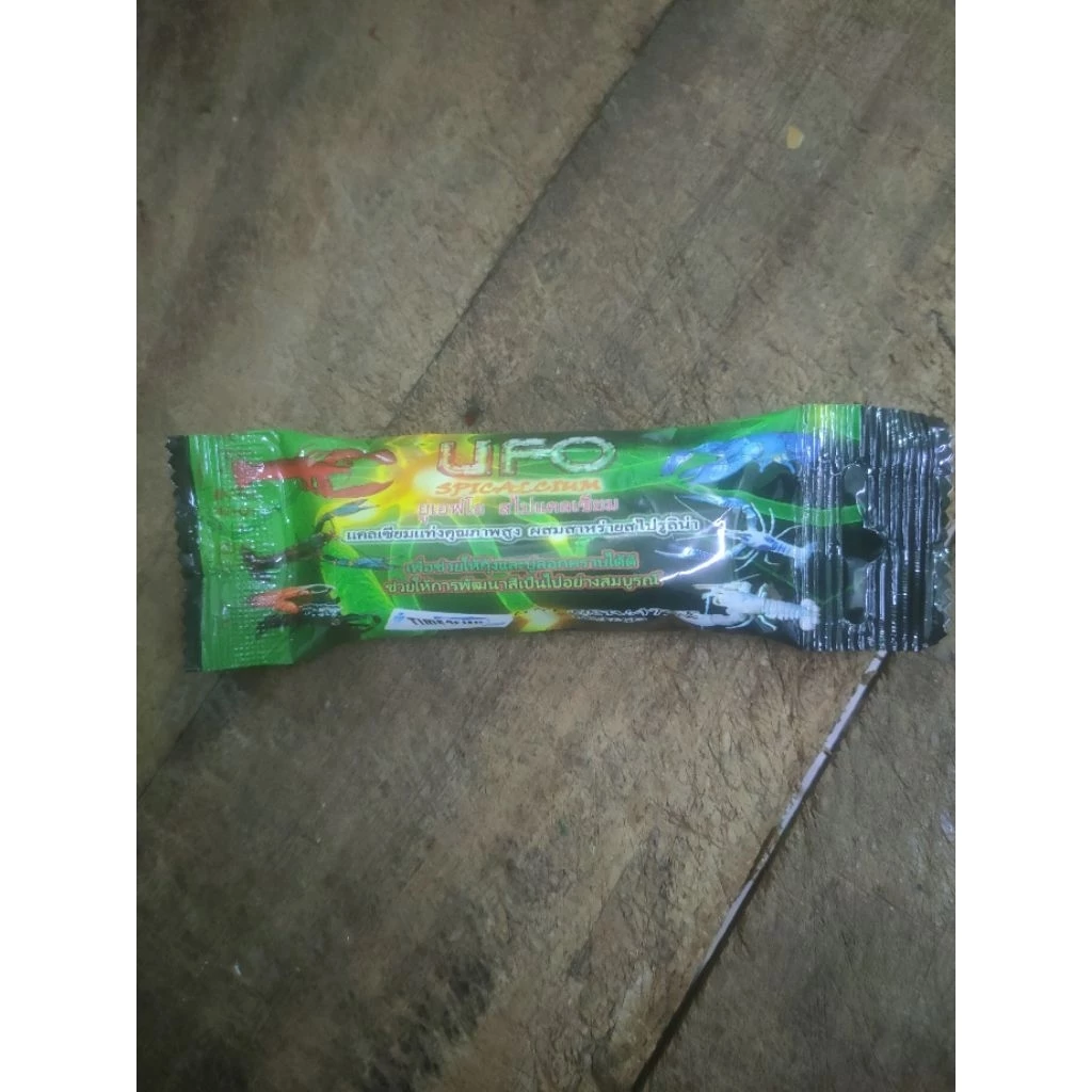 UFO.แคลเซียมแท่ง.แร่ธาตุสำหรับกุ้งและปู.สร้างเปลือกและลอกคราบได้สมบูรณ์