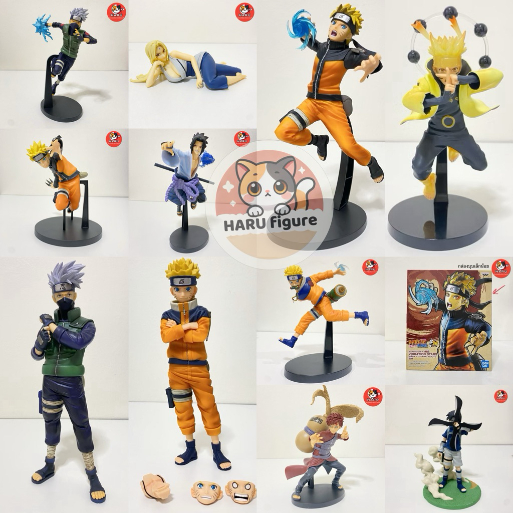 [พร้อมส่ง/มือ1-2/ของแท้] รวมฟิกเกอร์ นารูโตะ - Naruto / Sasuke / Kakashi / Gaara / Tsunade Figure