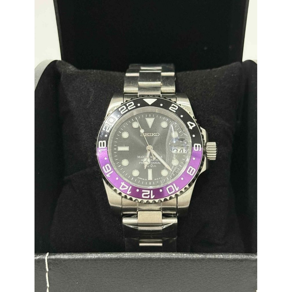 ⌚️Seiko Submarine NH35แท้‼️ MOD "Joker"⌚️