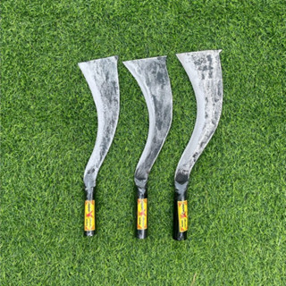 มีดพร้า ขอหวด เหล็กแหนบ สันหนา 7-9 มม อรัญญิกแท้