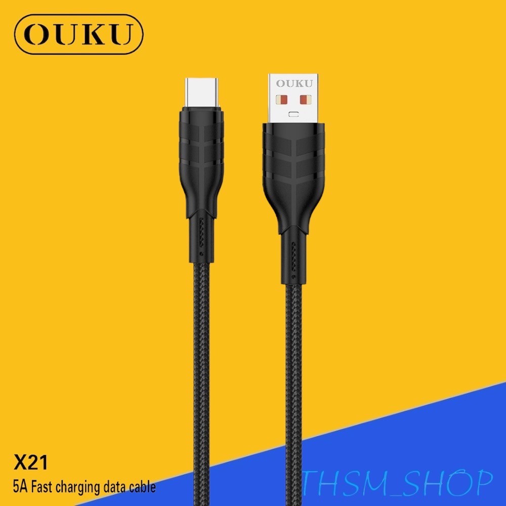 OUKU X21 สายชาร์จโทรศัพท์