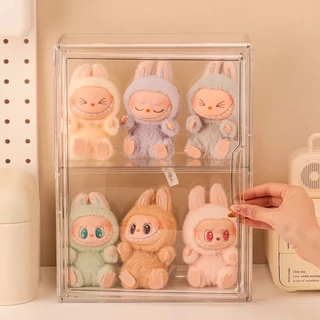 ตู้ใส่โมเดล กล่องเก็บของแบบใส กล่องใส่ art toy ทันสมัยและเรียบง่าย อะคริลิคใส ทนทานและทนทาน กล่องโชว์ของสะสม