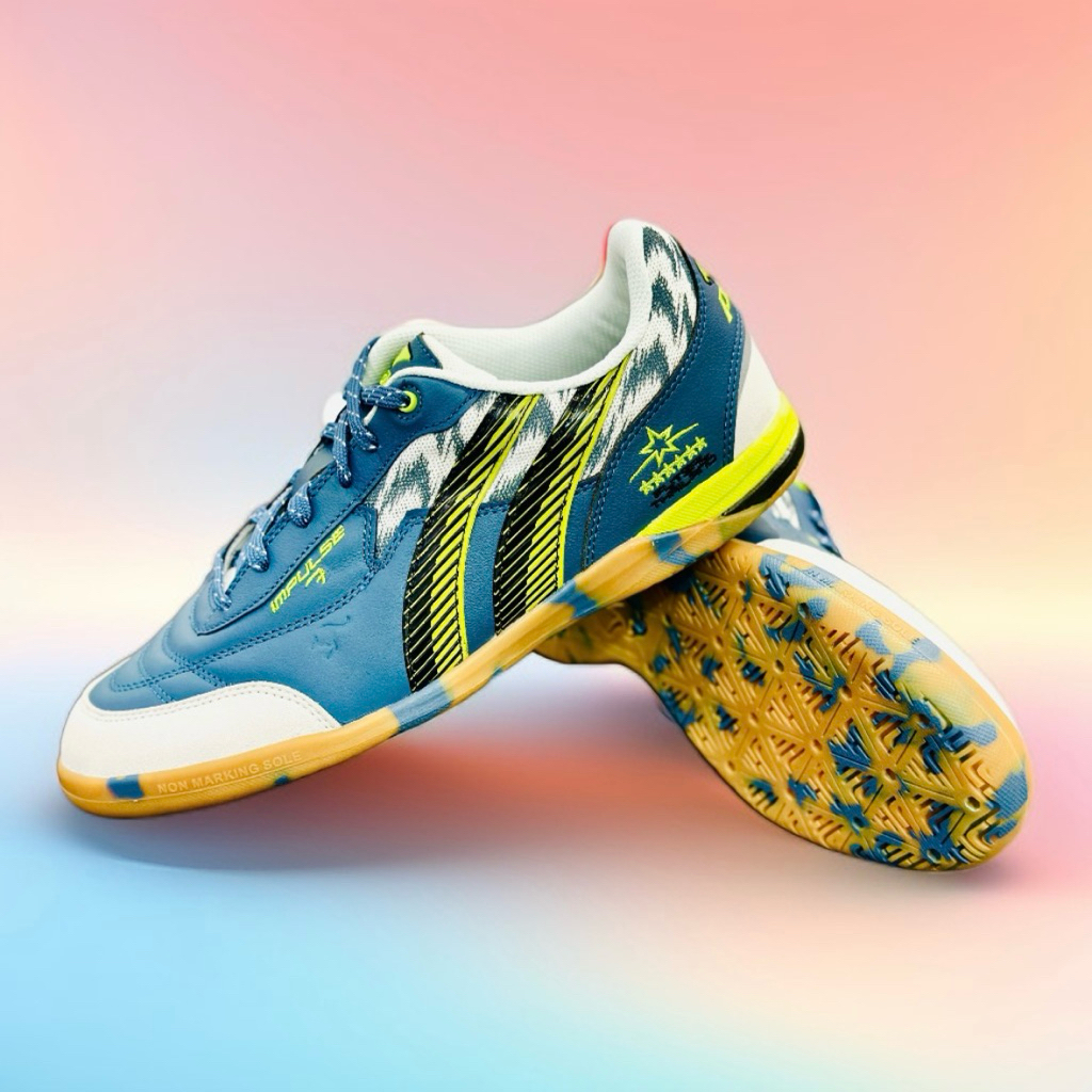 รองเท้าฟุตซอล Pan Impulse 7 top หนังจิงโจ้แท้