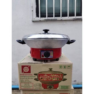 กระทะไฟฟ้า ใบใหญ่ 12 นิ้ว ไม่มีซึ้ง