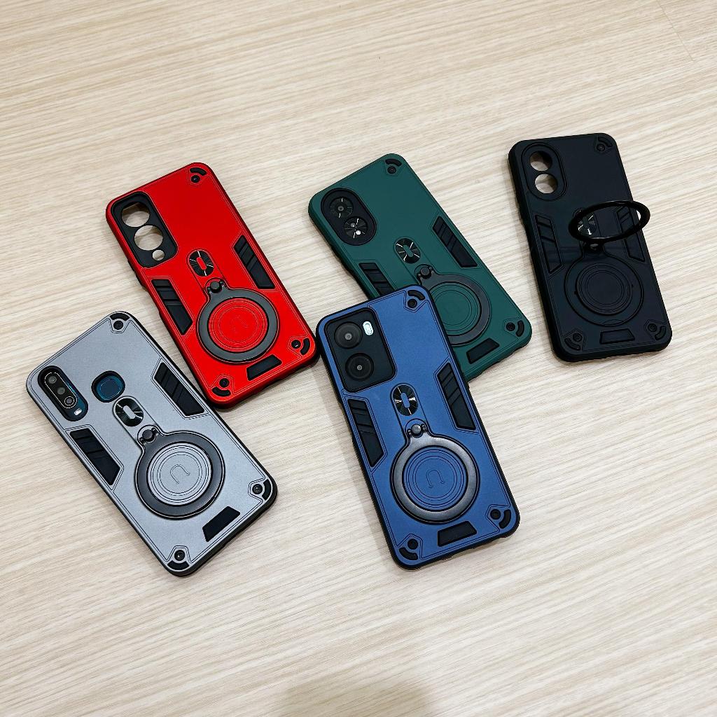 เคสกันกระเเทก ตั้งได้ รุ่น oppo a5s A12 F9 A92020 a52020 a3 a15 A15S a57 a58 a60 a79  A16 A17 A18 A53 A54 A3X