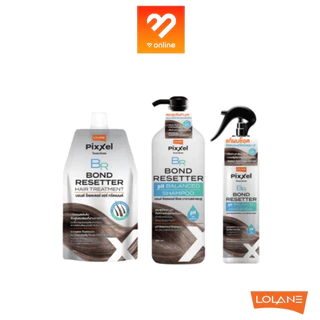 Lolane Pixxel Bond Resetter Hair Treatment 500g. โลแลน พิกเซล บอนด์ รีเซตเตอร์ แฮร์ ทรีตเมนต์ ทรีตเมนต์เข้มข้น /76177