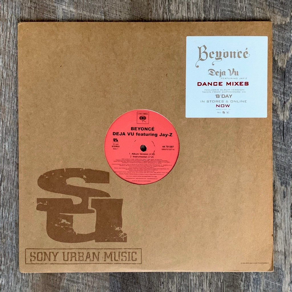แผ่นเสียง Beyoncé - Deja vu vinyl lp single 12”(VG+)