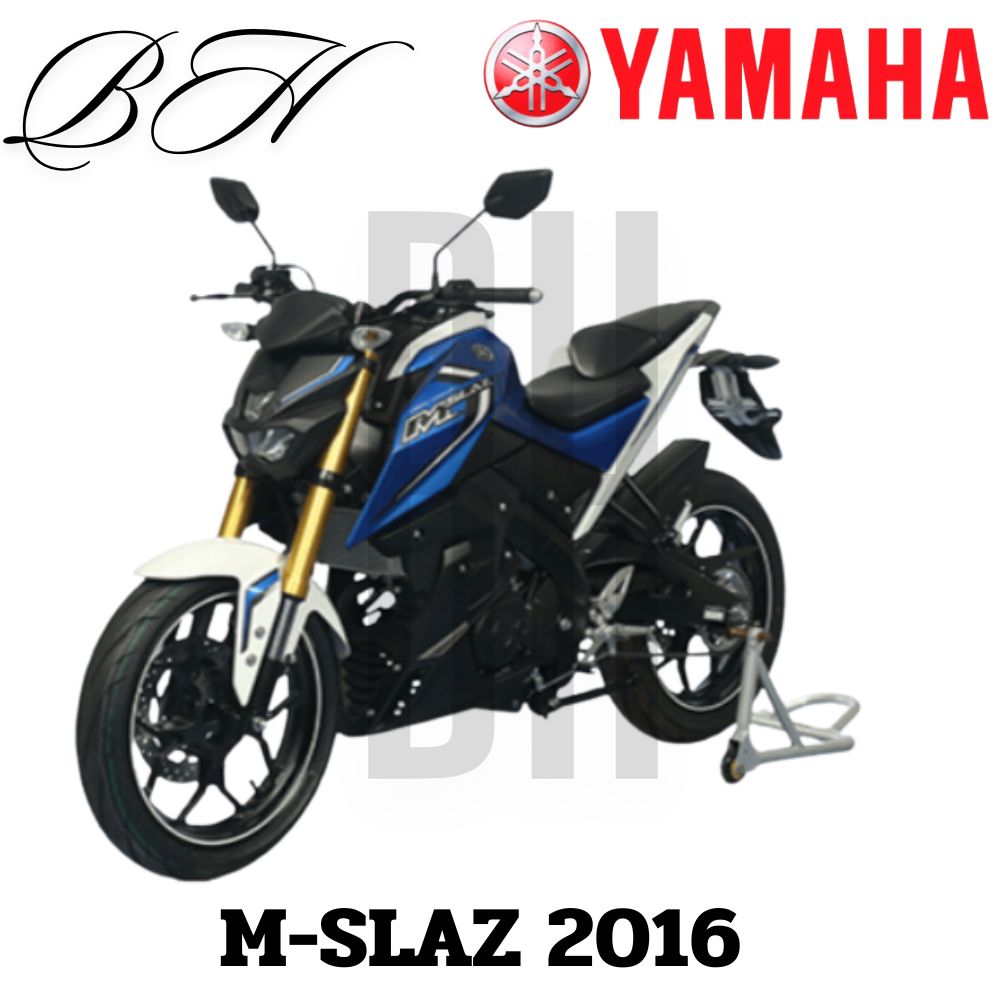 ของแท้ YAMAHA ชุดสี M-SLAZ MSLAZ  สีน้ำเงิน ปี 2016 แฟริ่ง เปลือก M-SLAZ สำหรับyamaha M-SLAZ