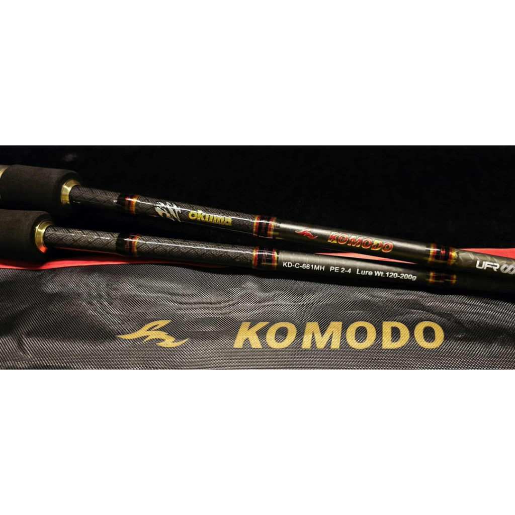 Okuma KOMODO คันเบทคาสติ้งตีเหยื่อปลอม X-CROSS