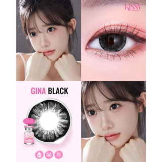 🔥คอนแทคเลนส์ Silicone Hydrogel✨Gina / Icy-x (Kissylens) ✨ขนาดบิ๊กอายโตมาก✨Brown / Gray / Black
