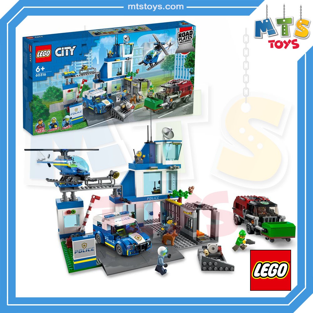 **MTS Toys**Lego 60316 City : Police Station เลโก้แท้