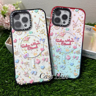 Mobest case ใสพิมพ์ลาย รองรับชาร์จแม่เหล็ก สำหรับ 17 pro max/17 pro/17/16 pro max /15 /15 pro max /14promax/13 pro max
