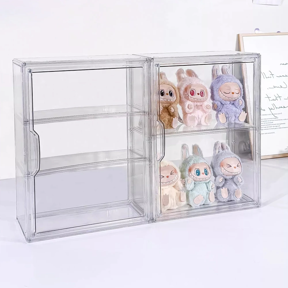 กล่องใส่โมเดล ตู้โชว์ Art Toy Labubu กันน้ำกันฝุ่น thumbnail 9