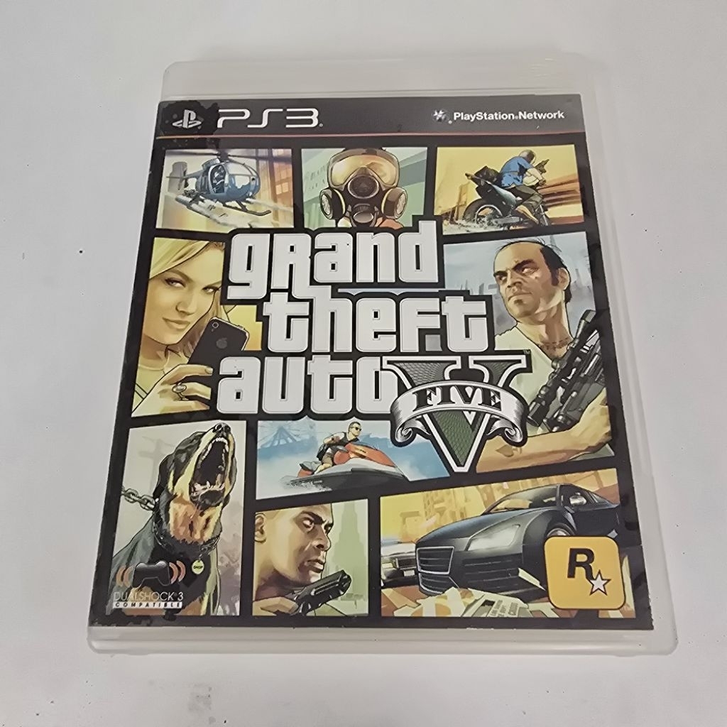 แผ่นแท้ PS3 Grand Theft Auto V (GTA5)(BLAS-50639)(Zone3(Eng)